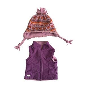 American Girl Truly Me warm winter accessories hat and vest doll not included